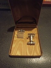 boutons de manchette argent