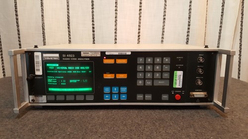 Wavetek si4923 radio - radio, code