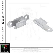 2 X Binder Clips UM2 Chauffé Plan Verre Ultimaker 2 Clip Acier 3D Imprimeur