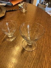 Verres à eau, En Crystal Verres Tailles Main des Années 30~