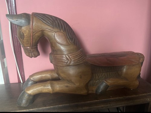 Grand cheval décoratif