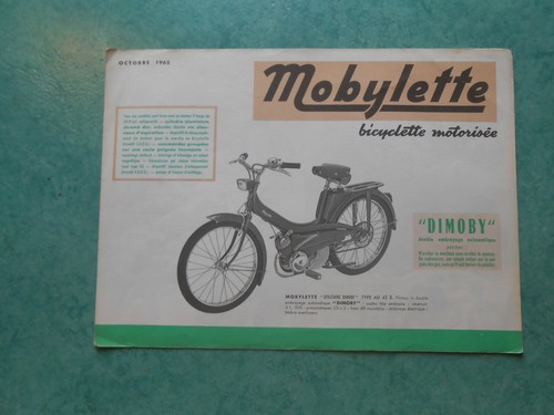 Publicité mobylette - publicité,