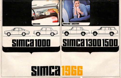 Automobiles simca 1000 - simca,