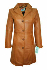Trench-coat femme en cuir