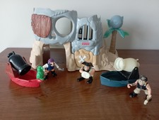 Lot Great Adventures Fisher Price - Ghost Raiders & Pirate Island - Vintage