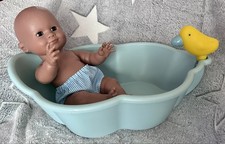 Petit Poupon Bébé Noir Corolle Baigneur Dans Son Bain Env 30 Cm