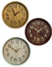 Horloge Murale Pour Cuisine Maison En Bois Avec Grands Chiffres