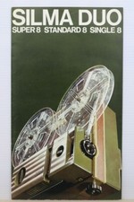 602 - Plaquette publi. - Silma Duo Super 8 - Standard 8 - Single 8  (+ ou - 1975