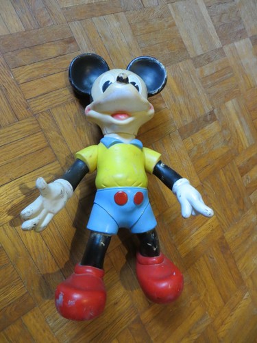 Ancien jouet pouet mickey walt - pouet,