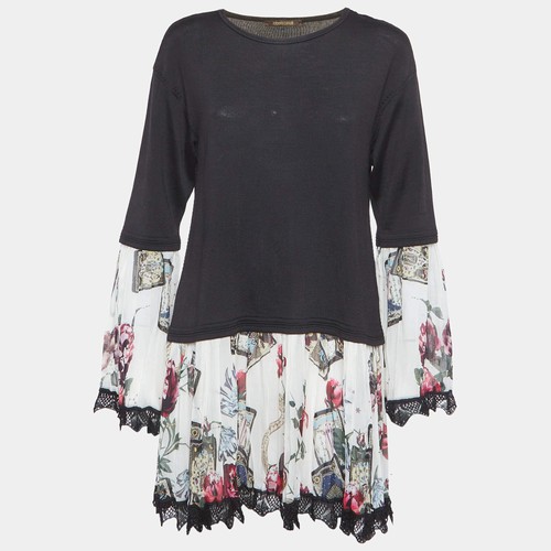 Mini robe noire - , tricot