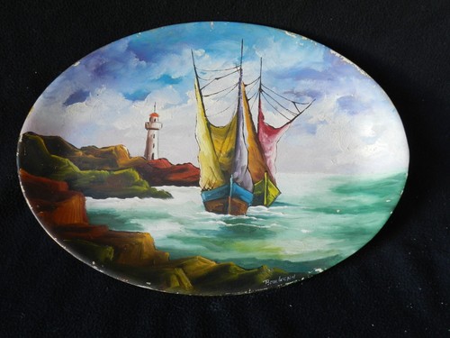 Belle marine animée - signÉe,