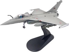 1/100 Maquette Avion Modèle Chasseur Français, Rafale-C Maquette avec Support F