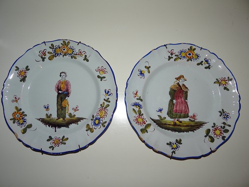 Belles assiettes anciennes - 2,