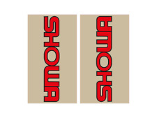 Adhésifs Housse Fourche Showa Motocross Vintage de Collection Enduro Ans 80 90