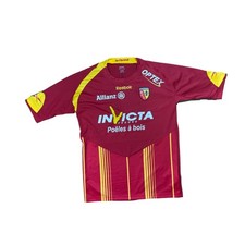 Maillot football vintage domicile RC Lens #11 Eduardo saison 2009-2010