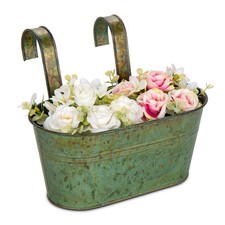 Lot de 2 pots de fleurs