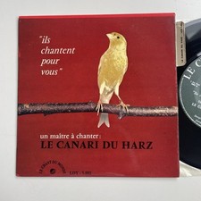 French EP  7", 33 ⅓ RPM Georges Albouze – Le Canari du Harz - LCDM LDY 5002