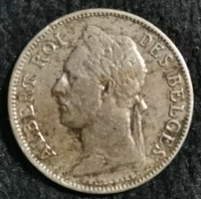 CONGO belge 50 cents. 1925