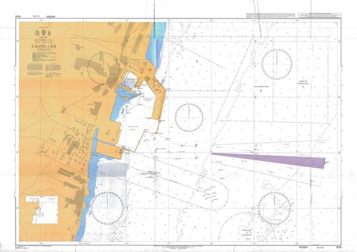 Carte marine amirauté - marine, de