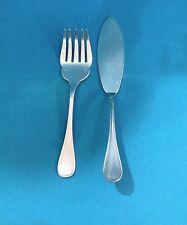 Couverts de service à poisson CHRISTOFLE modèle ALBI métal argenté ménagère