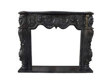 Cheminée en marbre avec