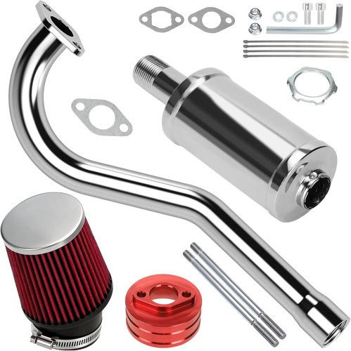 Central long exhaust pipe - exhaust,