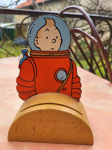 Tirelire tintin cosmonaute - tirelire,