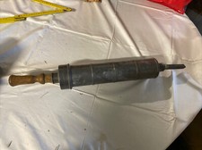 Ancien Clystere En Etain Lavement Medical Veterinaire Curiosite Vintage