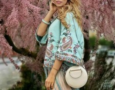 Zara Kimono Veste Broderie