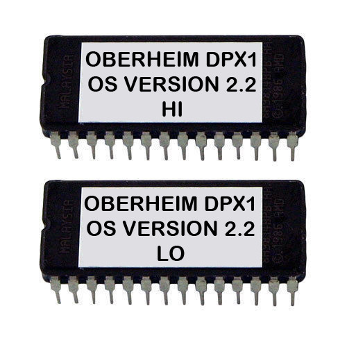 Oberheim dpx firmware 2 - os, 2.2