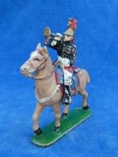 SUPERBE ! FIGURINE ALUMINIUM - QUIRALU 1:32 GARDE REPUPLICAIN CAVALIER