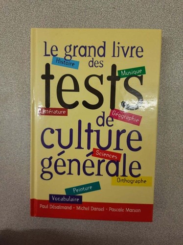 Grand livre des tests de - le,