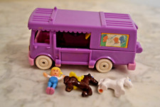 Polly Pocket 1994 Bluebird Van violet complet comme neuf