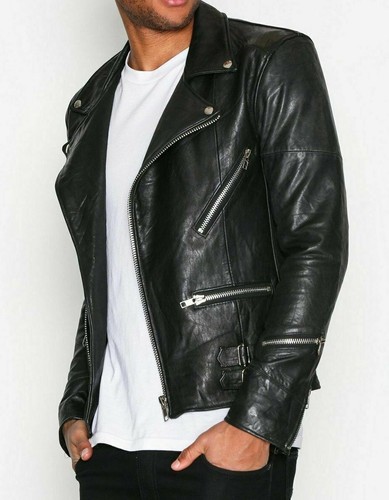 Veste cuir souple noir pour - souple,