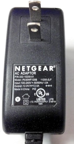 Netgear p030wf120b adapter - p030wf120b, ac