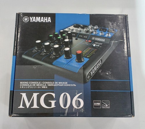 Yamaha mg06 input mixer - mg06, 6-input