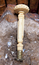 ELEGANT SCEAU SCULPTE  DE COLLECTION DEBUT 19em matrice en argent  (20)