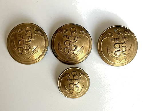 Lot boutons anciens troupes - boutons,