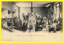 cpa Belle Carte DOS 1900