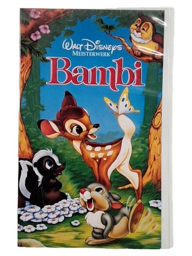 Walt disney bambi - disney, vhs