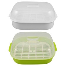 2 Pcs Cuit Vapeur Micro-ondes