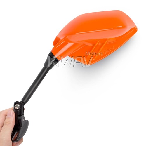 Retroviseur carenage orange