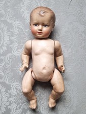 Baigneur ancien en Carton Bouilli - 35cm - Poupon Poupée Jouet