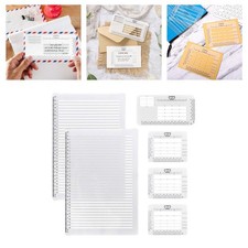 Couvrir Les Modèles de Pochoir Du Manuel de L'adresse de La Courbe Calligraphie