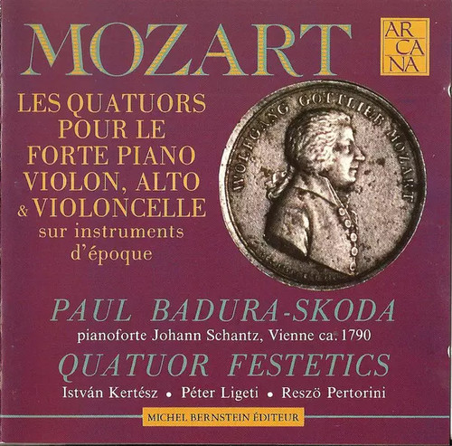 Les quatuors pour forte - quatuors, le