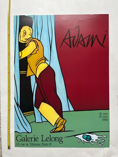 Adami galerie lelong 1988 - adami,