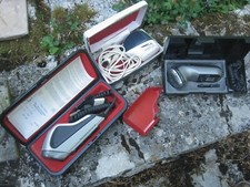 3 rasoirs electriques vintage philipshave, en coffret, en état de fonctionnement