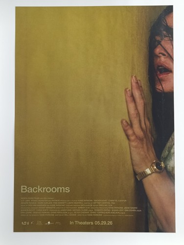 Backrooms movie poster - movie,