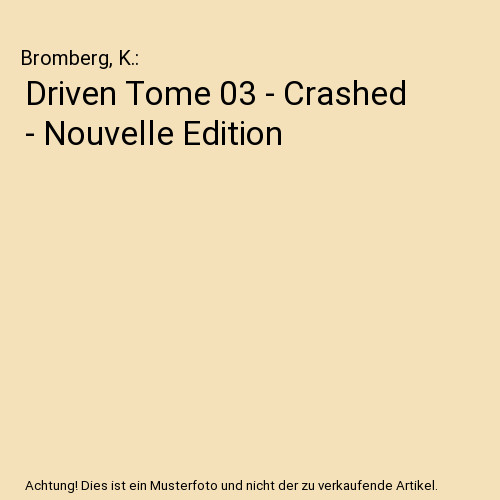 Driven tome crashed - tome,