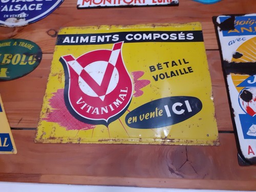 Grande plaque tole ancienne - grande,